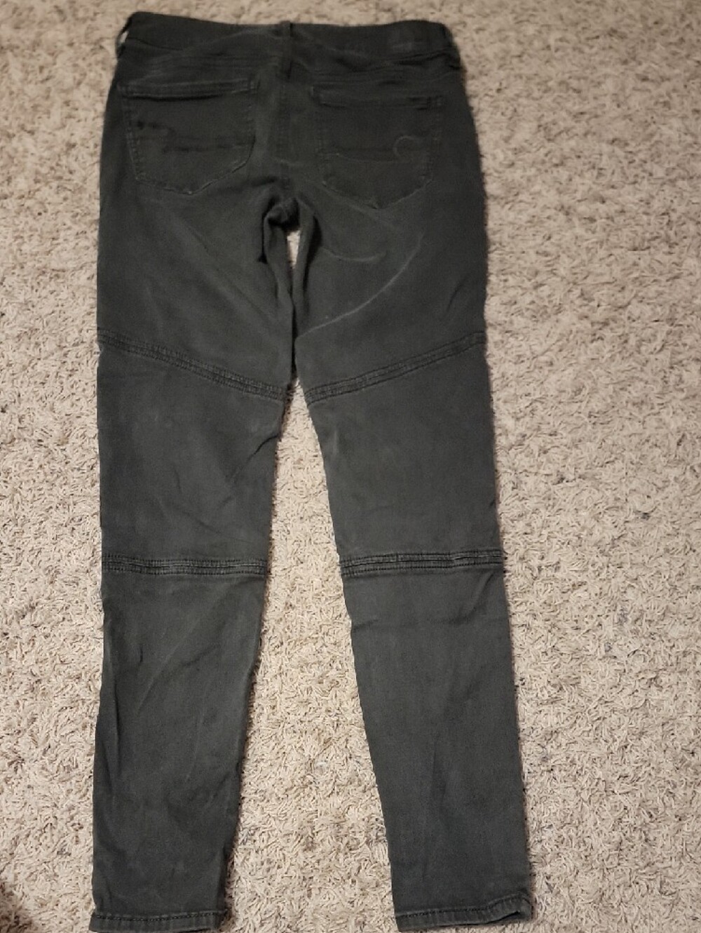 American Eagle Outfitters Black Super Stretch Pants - Picture 4 of 7